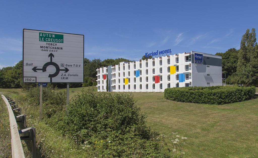 Kyriad Montchanin Le Creusot Exterior foto